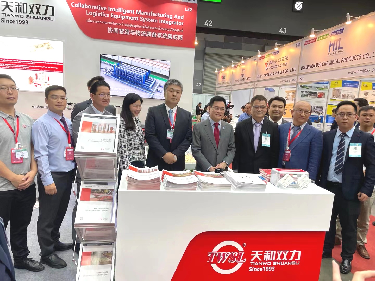 泰國國際物流展丨天和雙力展臺(tái)精彩回顧